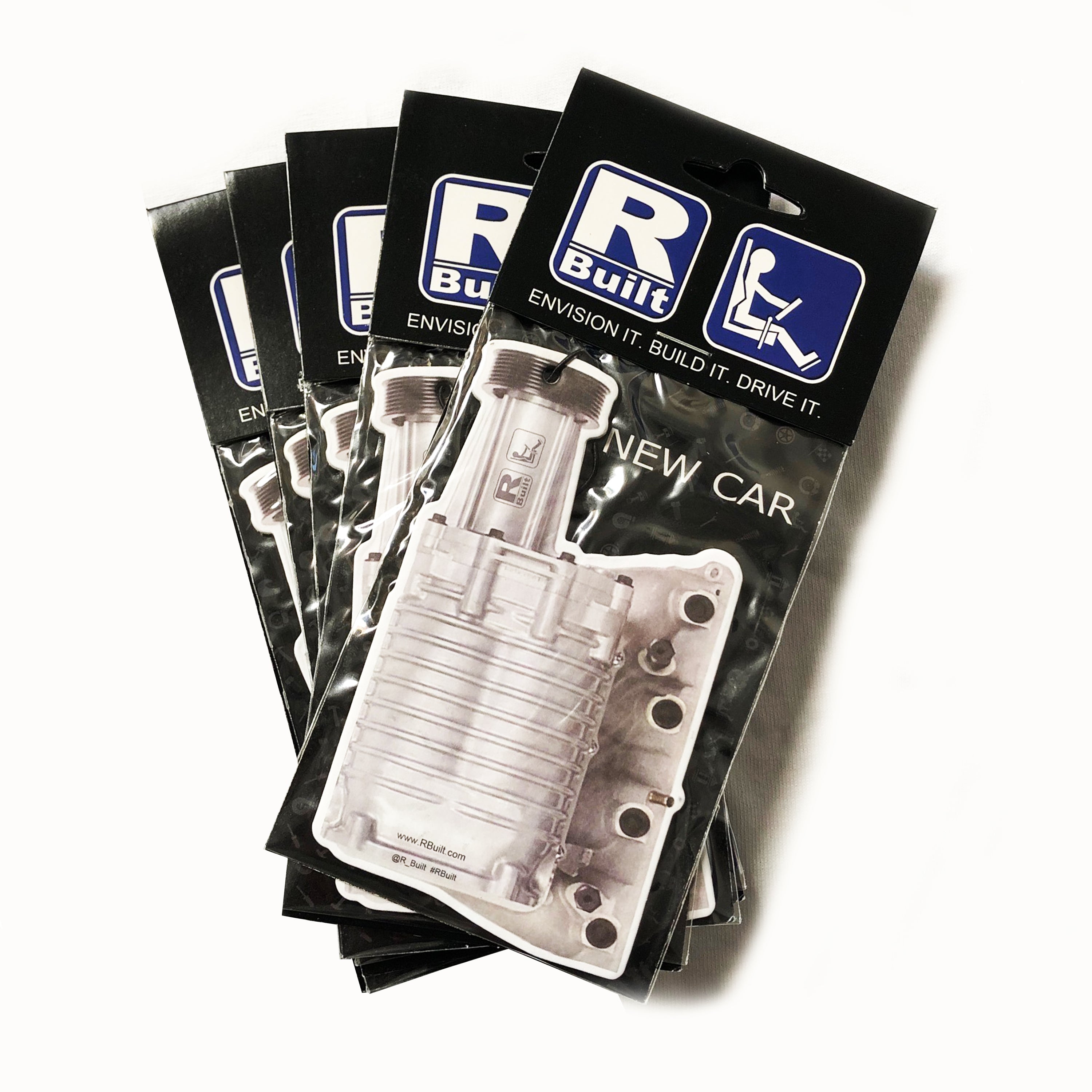 Supercharger R Built Air Freshener 5 Pack