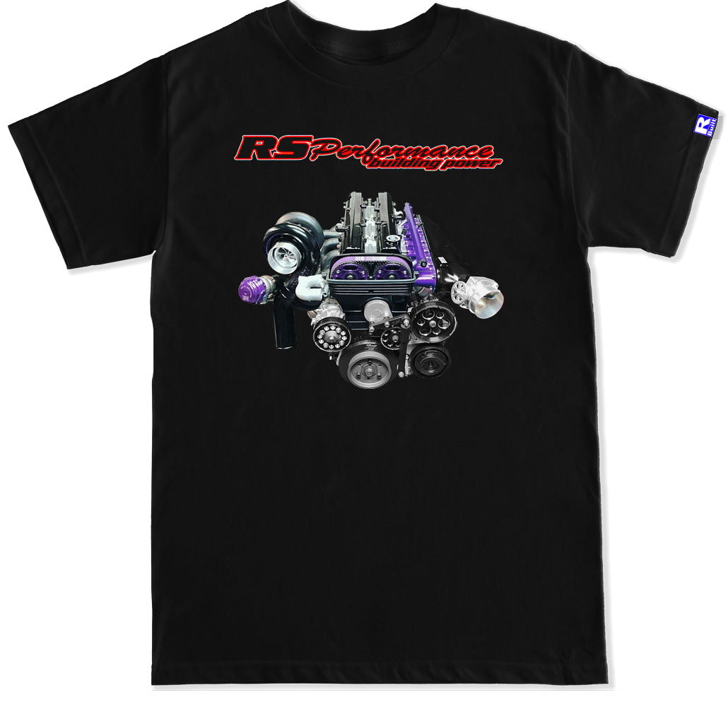 2JZ Turbo Engine RS Performance T Shirt