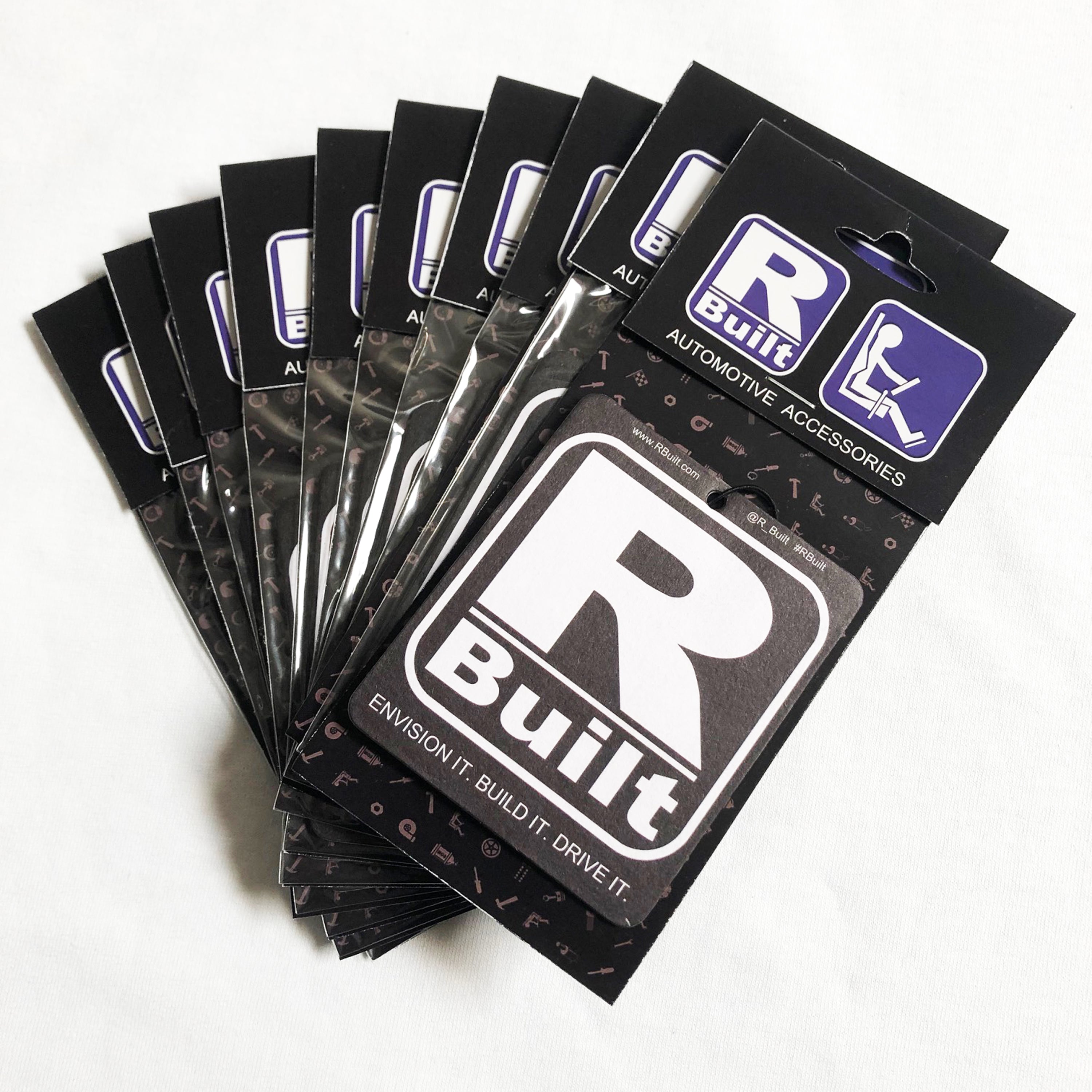 RBuilt Logo Air Freshener 10 Pack
