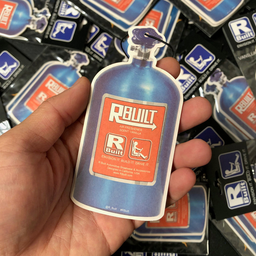 NOS Bottle R Built Air Freshener 5 Pack