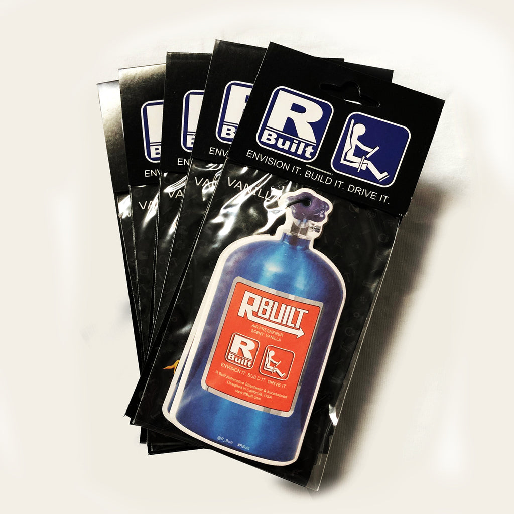 NOS Bottle R Built Air Freshener 5 Pack