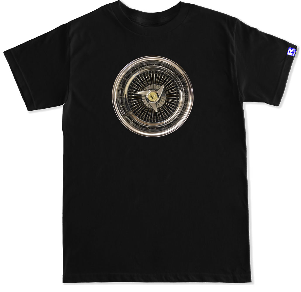 D Wire Wheels low rider Men's T-Shirt - R Built